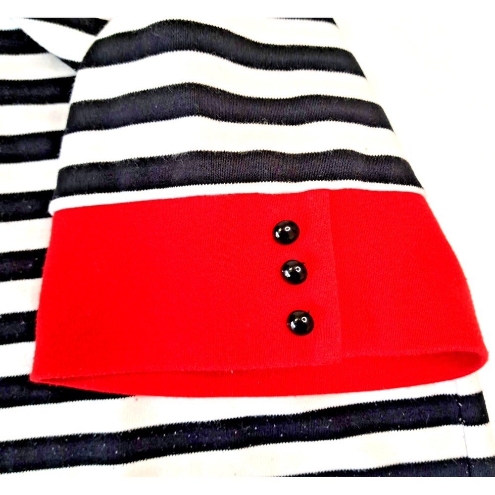Breckenridge Women's 1X Striped Shirts Tops Lot of 2 Embroidered Classic - Picture 6 of 16